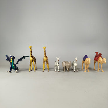 Bundle Playmobil 8x Tierfiguren Tiere Safari Drache