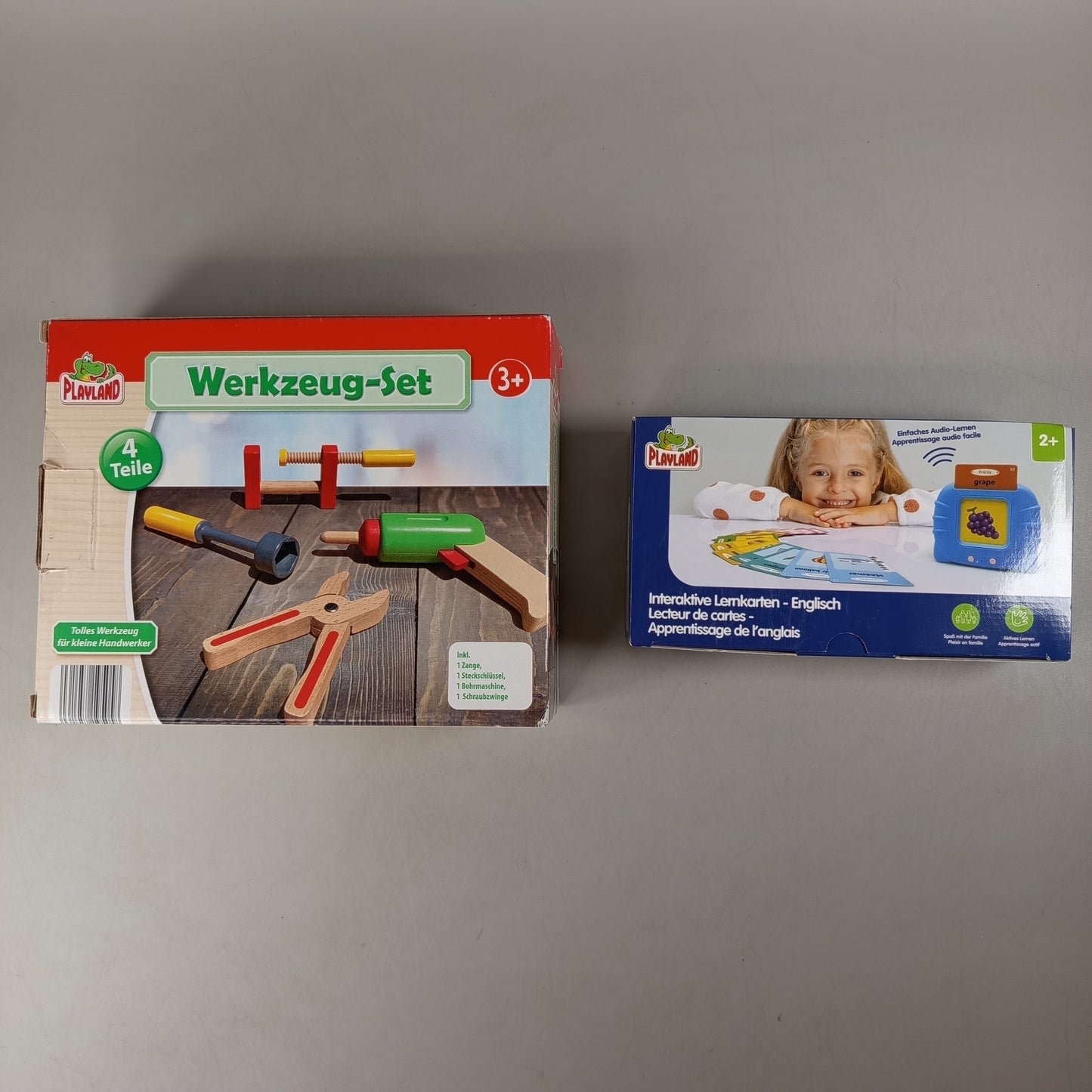 Playland Bundle Englisch 2x Werkzeug & Lernkarten
