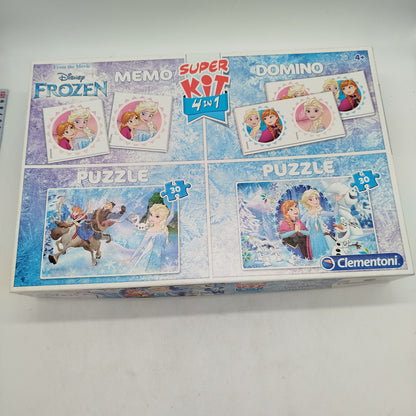 Clementoni Super Kit 4in1 Frozen Puzzle, gebraucht, ab 3 4 5 Jahre | ✅ geprüft 