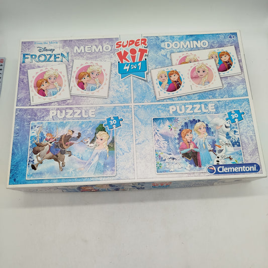 Clementoni Super Kit 4in1 Frozen Puzzle, gebraucht, ab 3 4 5 Jahre | ✅ geprüft 