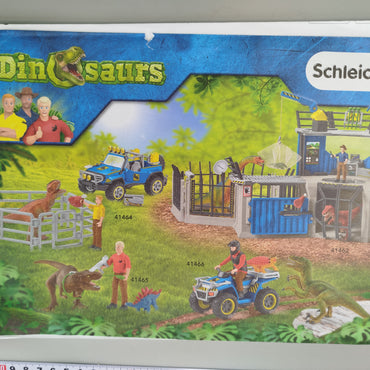 Schleich Dinosaurier Set 41464, 41462 – mit Zubehör, guter Zustand