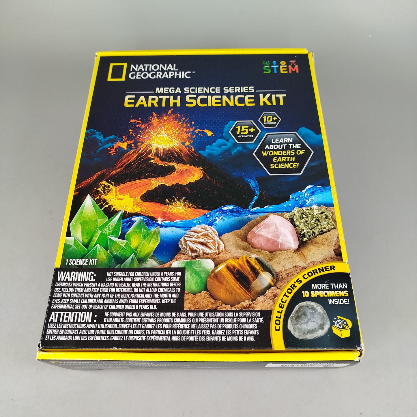 National Geographic Mega Science Earth Kit Experimentierset ab 10 Jahre 