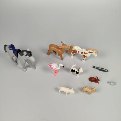 Playmobil Tierfiguren - Bauernhof, Wildtiere & mehr - 10er Set