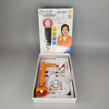 Ravensburger tiptoi Der Stift 00 801 1 Lernstift mit Zubehör