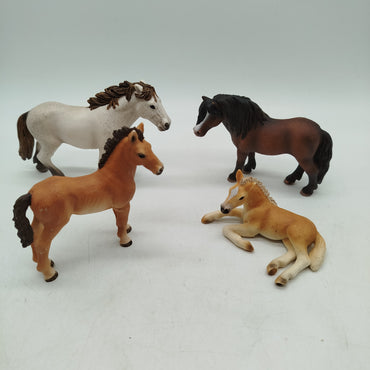 Schleich Bundle Pferde Set von 6 Figuren, ab 3 4 5 Jahre | ✅ geprüft 