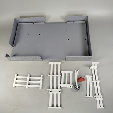 Schleich Bauernhof-Spielset Holz 42028, gebraucht, ab 3 Jahre 