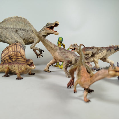Papo Dinosaurier Figuren Set von 7 – detailreiche Dino Sammlerfiguren