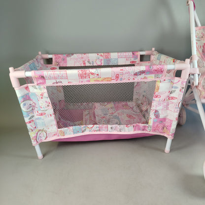 Baby born Bundle von 3 Laufstall, Buggy & Wippe