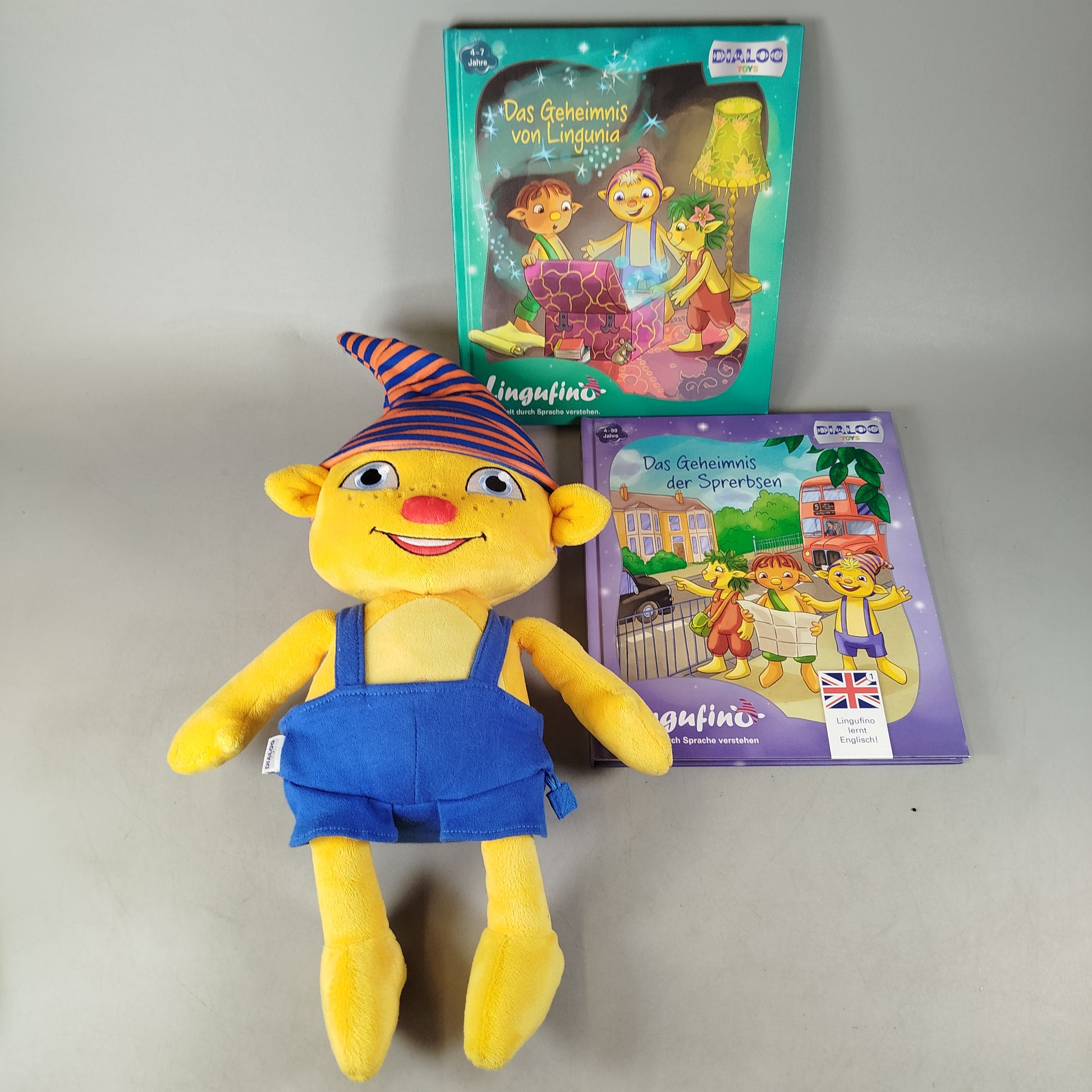 Dialog Bundle Lingufino Set von 3 Lernset & Bücher ab 3 4 5 Jahre | ✅ geprüft 