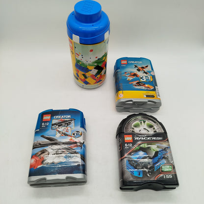 LEGO Bundle Creator 5762 4918 Racers 8157 Set von 4 Sets & Auto ab 6 Jahre 