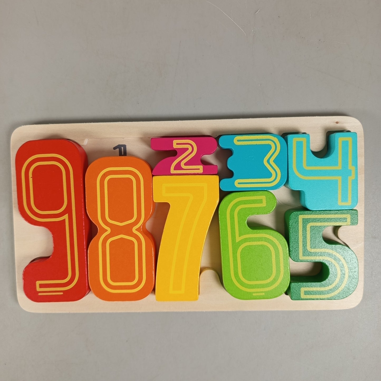 Playtive Bundle Holz Set von 2 Puzzle & Brett, ab 3 4 5 Jahre | ✅ geprüft 