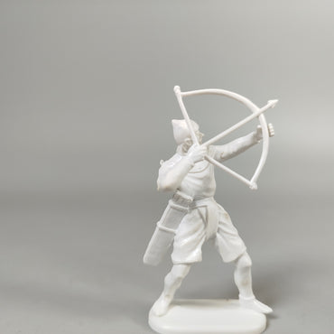 Elastolin Ritter & Bogenschütze – Set von 2 Spielfiguren, ca. 7 cm