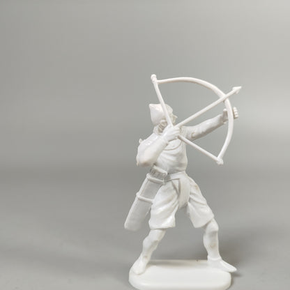 Elastolin Ritter & Bogenschütze – Set von 2 Spielfiguren, ca. 7 cm