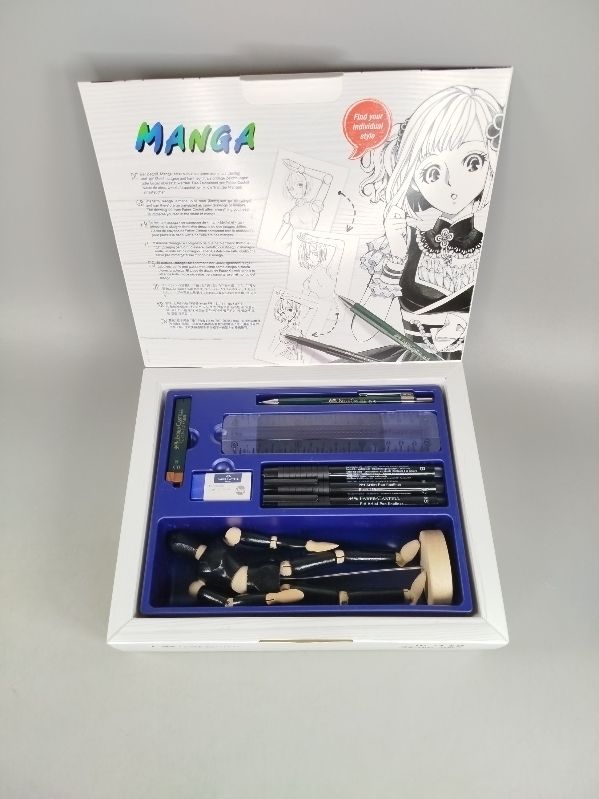 Faber-Castell Manga Starter Set – Kreatives Zeichen-Set, OVP