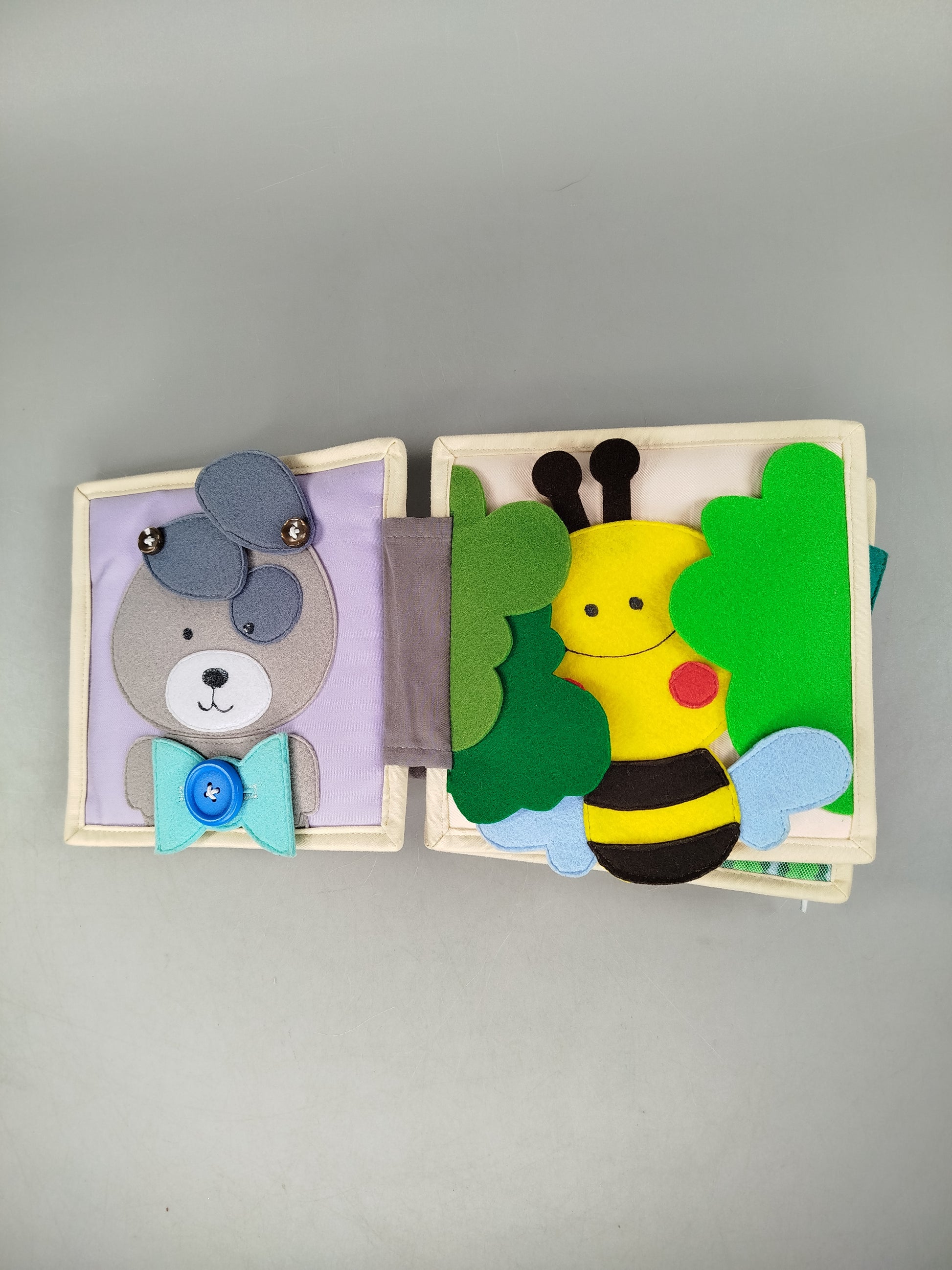 Jolly Designs Stoff-Aktivitätenbuch, wie neu, ab 3 4 5 Jahre | ✅ geprüft 