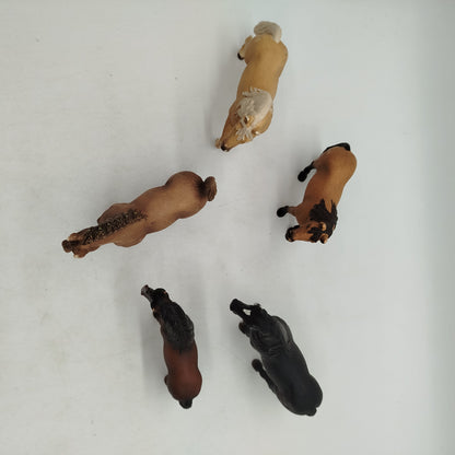 Schleich Bundle Pferde 5x Figuren 🐴🌟, sehr gut, ab 3 4 5 Jahre | ✅ geprüft 