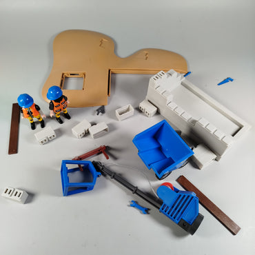 Playmobil Bauarbeiter-Spielset mit Zubehör Bauarbeiter-Spielset mit Zubehör