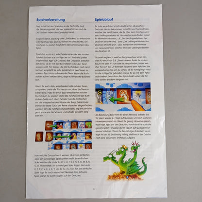 Ravensburger tiptoi Lernspiel – Schatzsuche in der Buchstaben-Burg, OVP