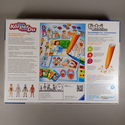 Ravensburger tiptoi Lernspiel-Set – Dein Körper & Du, Die verrückte Weltreise