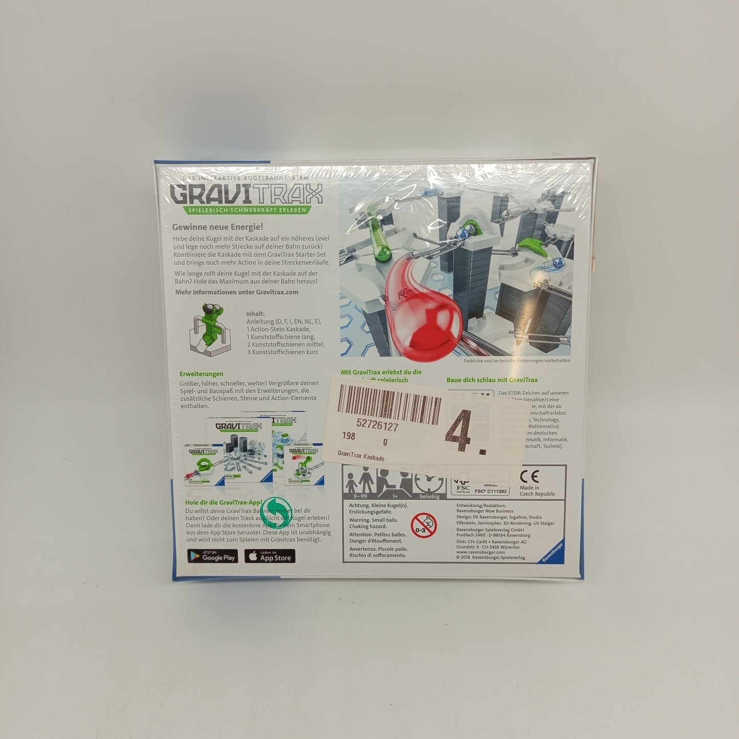 Ravensburger GraviTrax Erweiterung – Trampolin & Kaskade, OVP, neu