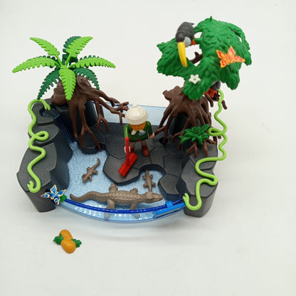 Playmobil Dschungel-Fluss Expedition 4463 Set, OVP