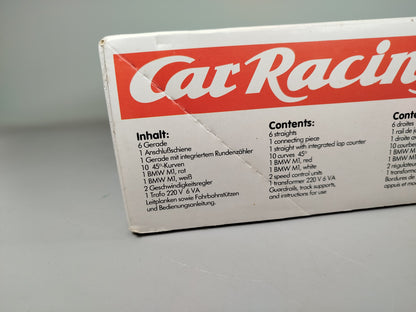Carrera Autorennbahn M Trophy 40100 – Set mit 2 BMW M1 Slotcars, OVP