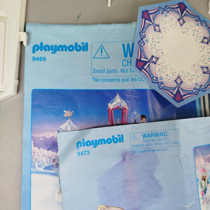 Playmobil Magic Kristallpalast 9469 & Kristalltor 9473 Set, gut