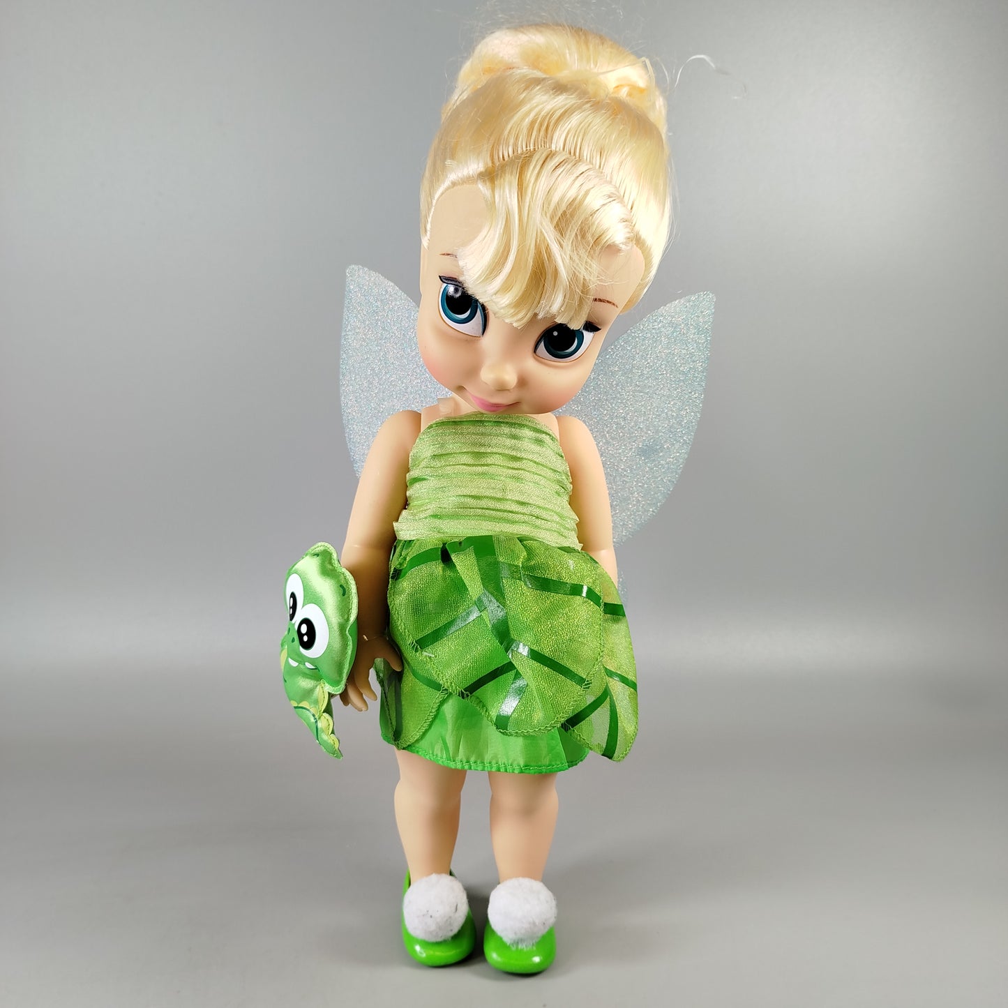 Disney Tinkerbell Kleinkindpuppe mit Flügeln & Plüschtier, Spielpuppe