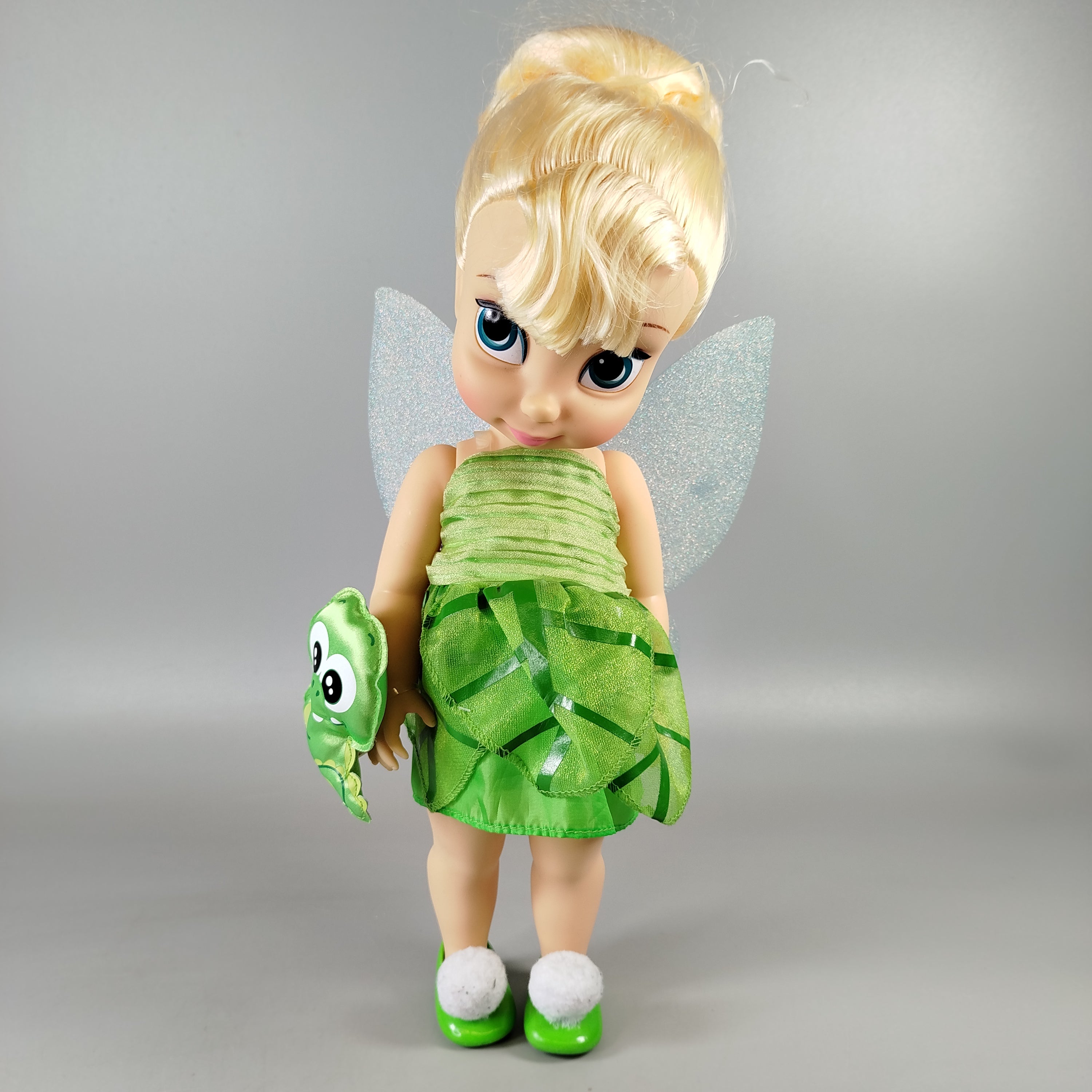 Disney Tinkerbell Kleinkindpuppe mit Flügeln & Plüschtier, Spielpuppe