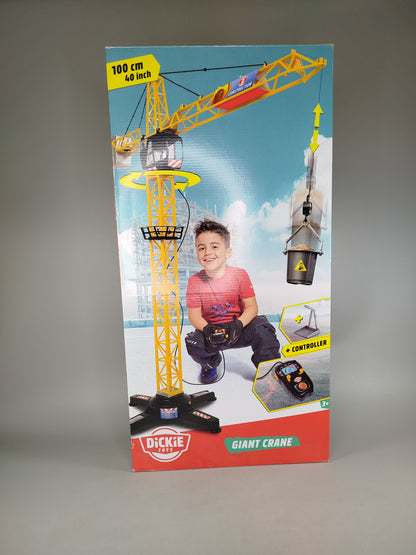 Dickie Toys Kran Spielset mit Fernsteuerung – 100 cm Höhe, OVP