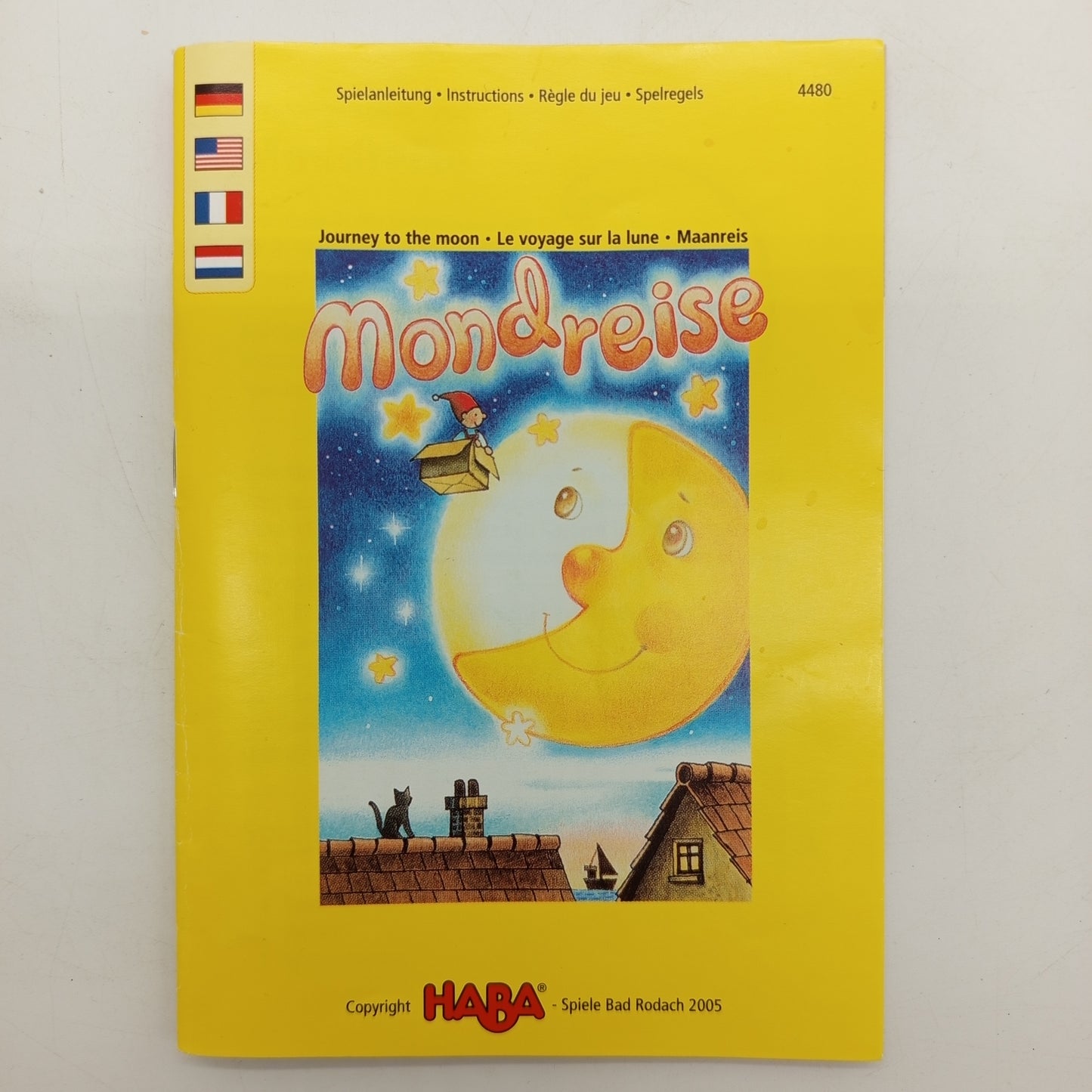 HABA Mondreise Brettspiel