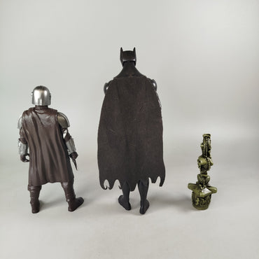 Hasbro & Mattel Bundle Mandalorian & Batman Set von 3 Actionfiguren