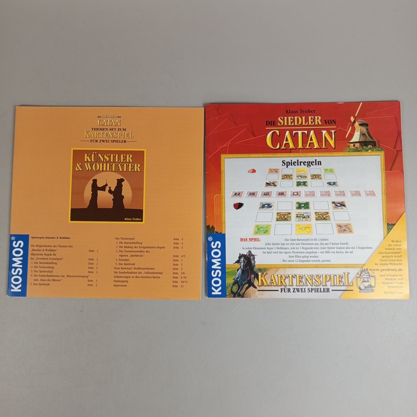 Kosmos Die Siedler von Catan Kartenspiel – Edition für zwei Spieler