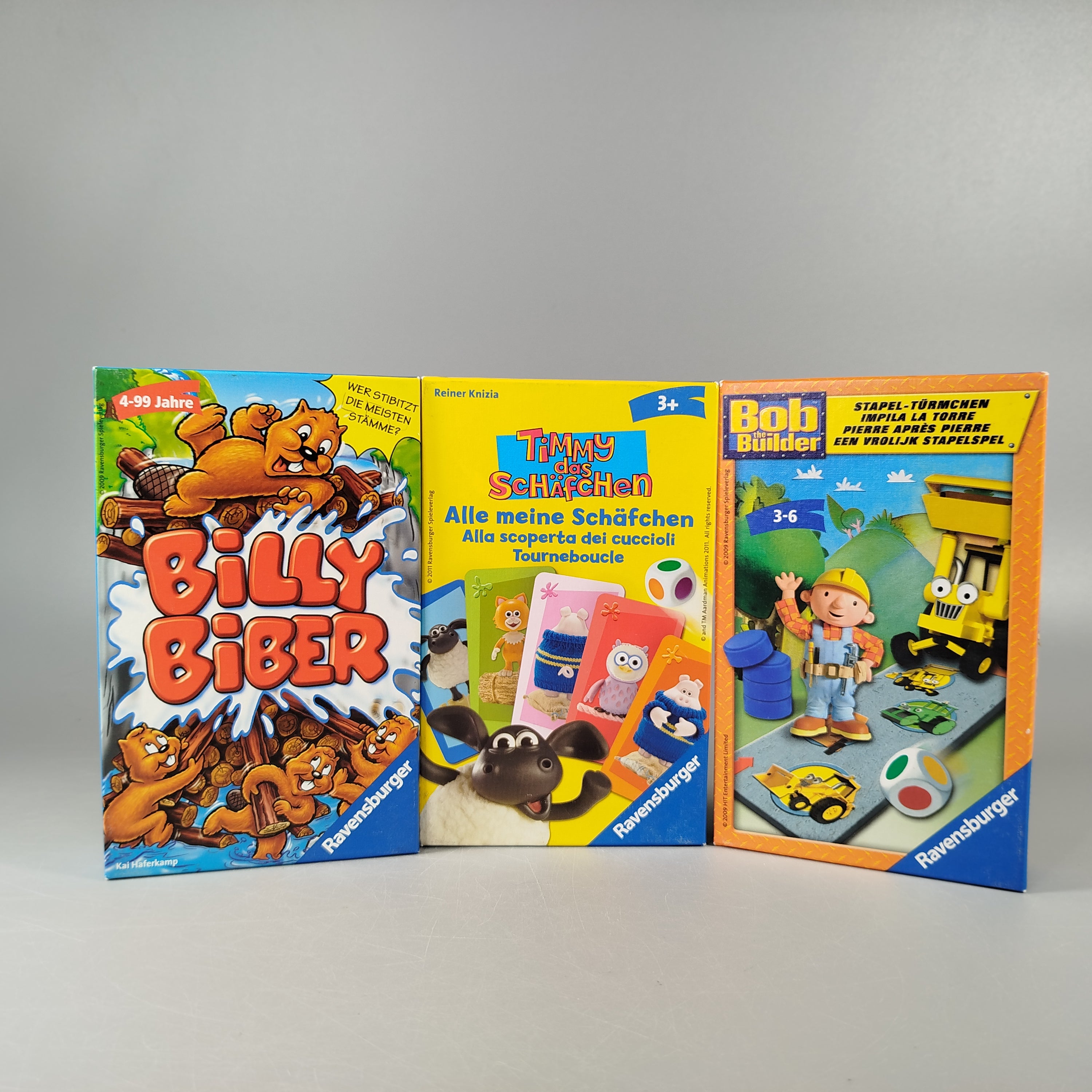 Ravensburger Brettspiel Set - Billy Biber & Timmy das Schäfchen, gebraucht