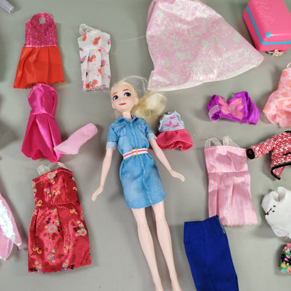 Disney Puppen-Set – Modepuppe mit Kleidung & Zubehör