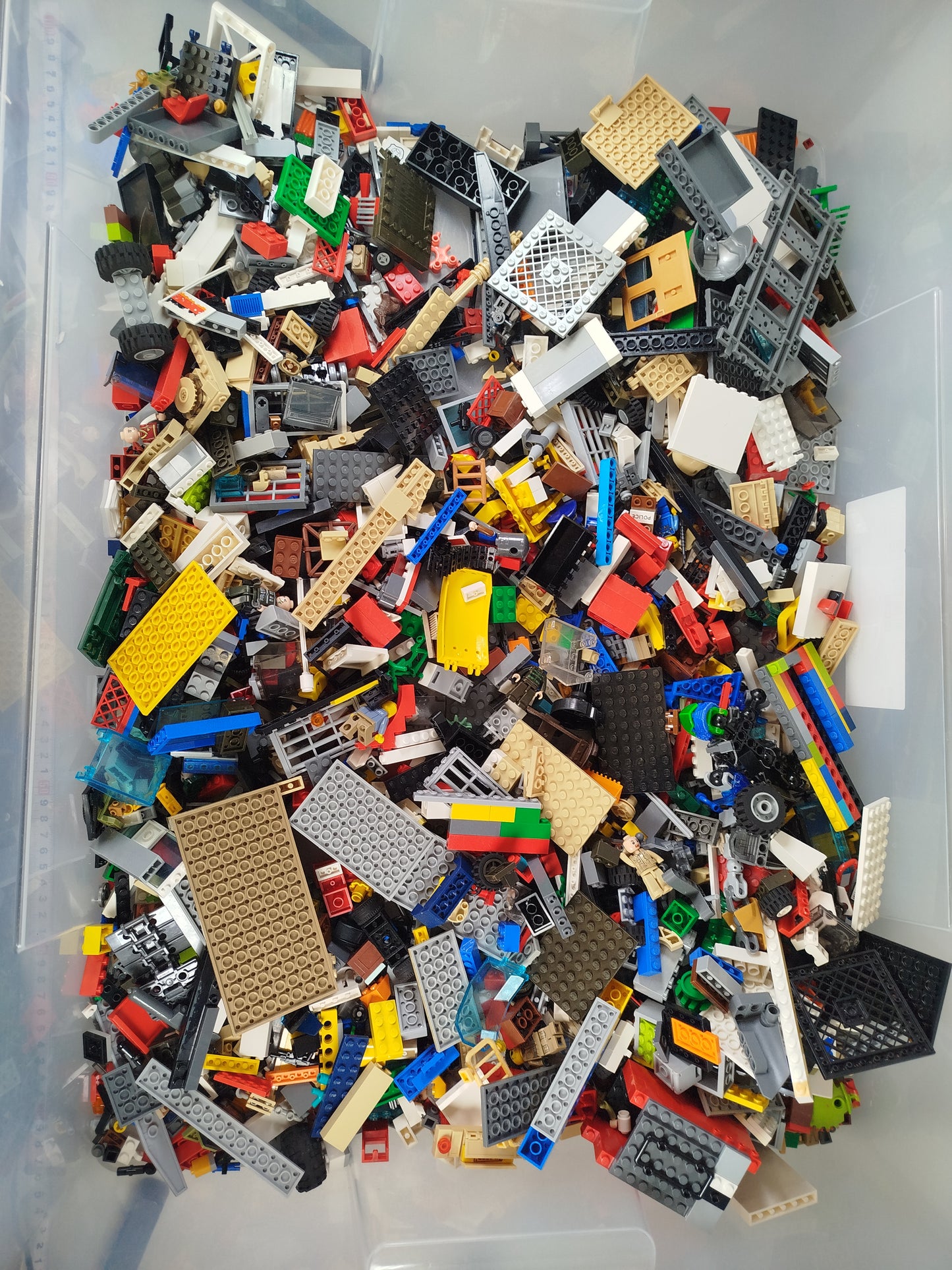 Bausteine Konvolut ca. 3,5 kg – kompatibel mit LEGO, gemischt