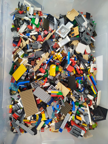 Bausteine Konvolut ca. 3,5 kg – kompatibel mit LEGO, gemischt