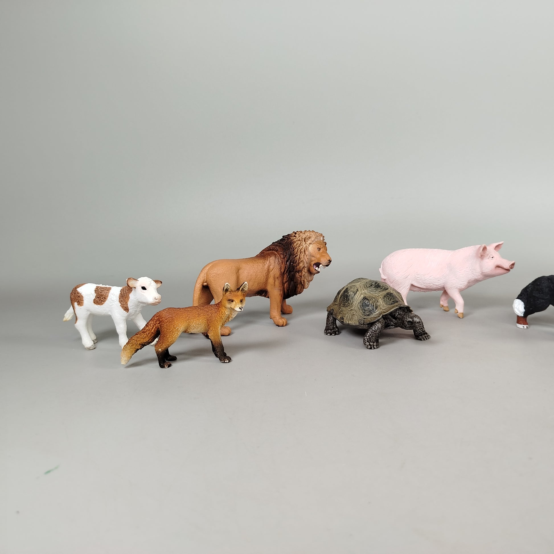Schleich Tiere Set von 13 Figuren – Hund, Löwe, Pferdefohlen, Koala