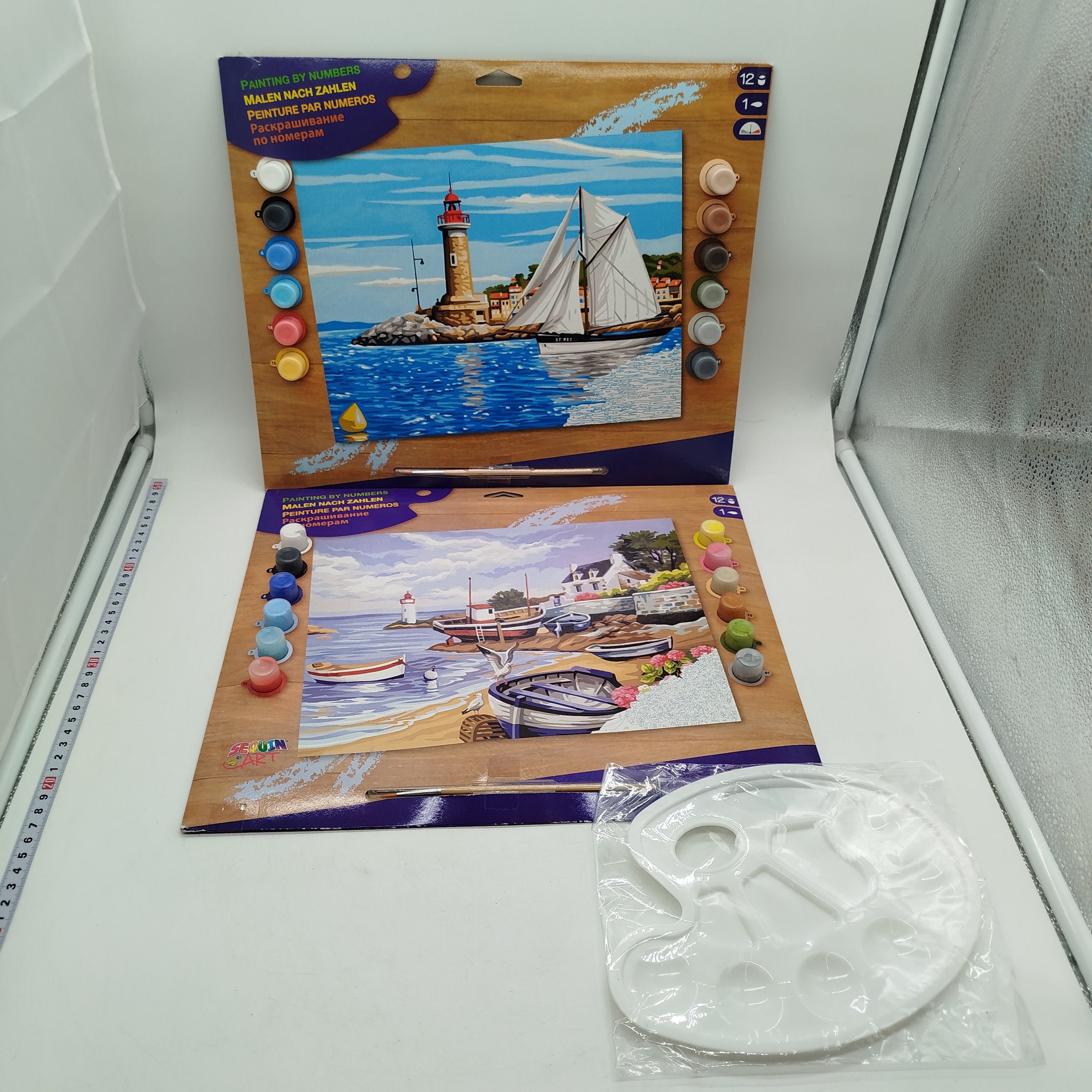 Sequin Art Bundle Meer Set von 2 Bilder, neu, ab 10 11 12 Jahre | ✅ geprüft 