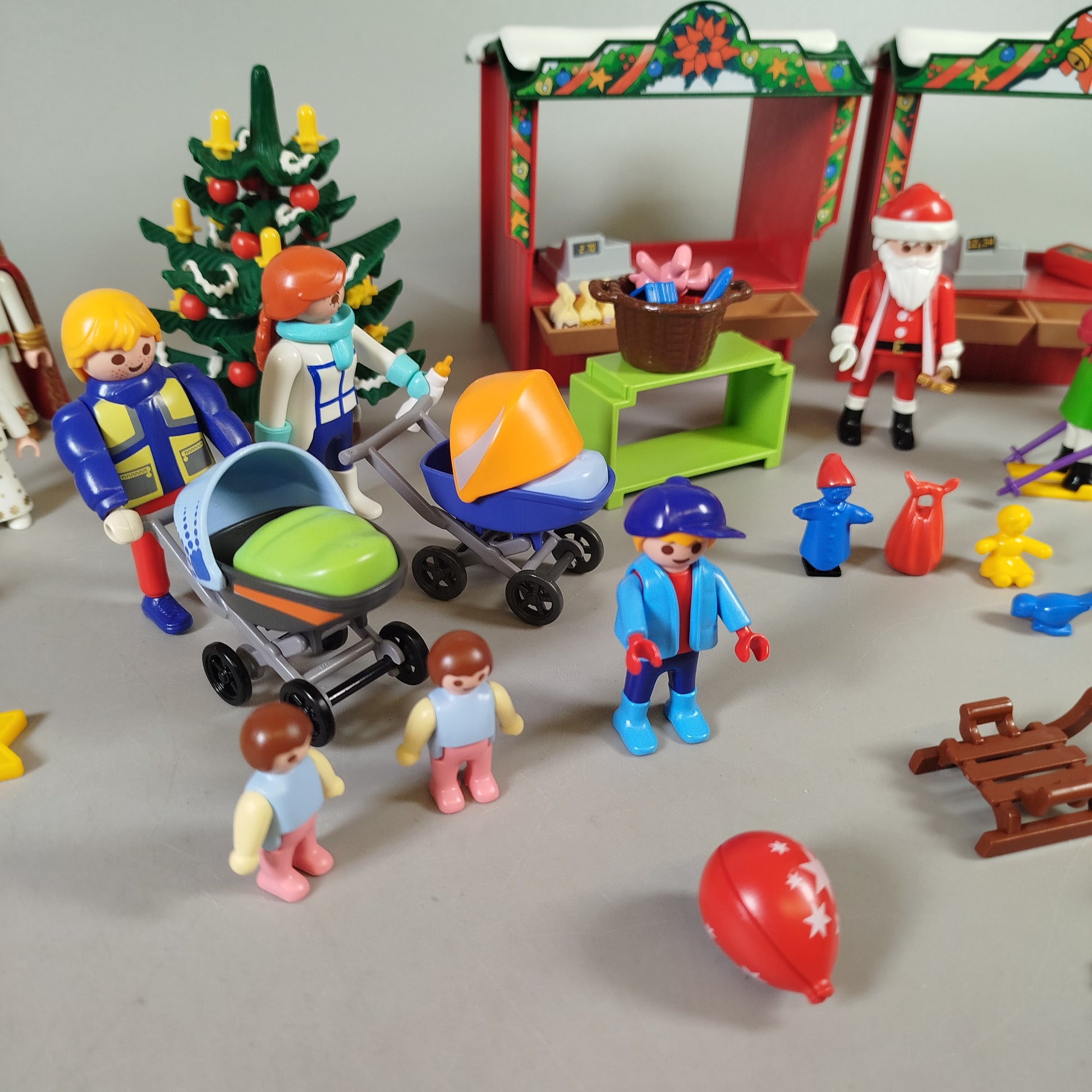 Playmobil Weihnachtsmarkt & Krippenspiel Set – Figuren & Zubehör