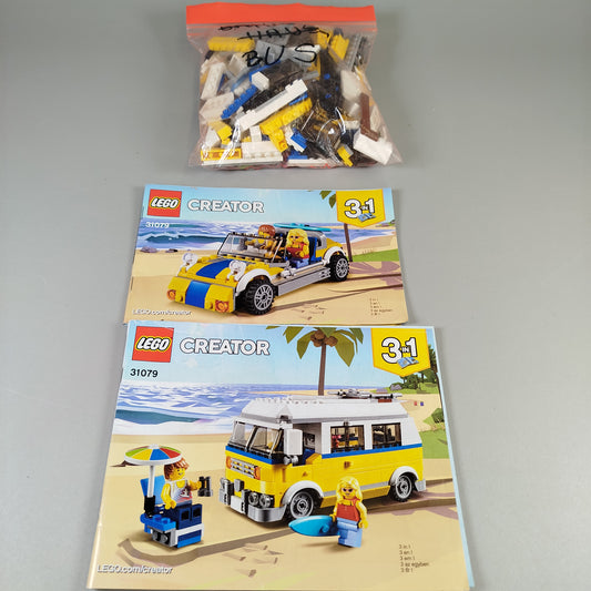LEGO Creator 31079 Surfer Van – Set, Teile könnten fehlen