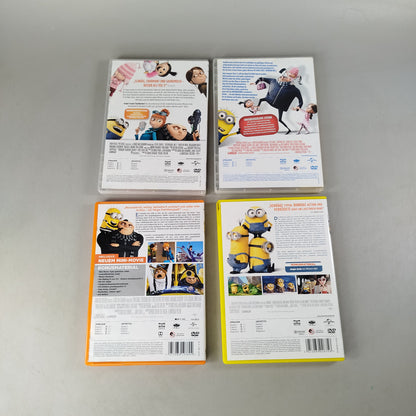 Universal Bundle Einfach unverbesserlich & Minions 4x DVDs