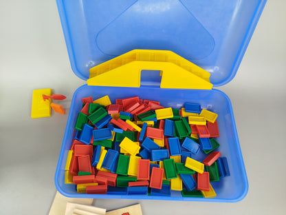 Kreativ-Spielset – Jenga, Memory, Dominosteine, Knobelball, sehr gut erhalten