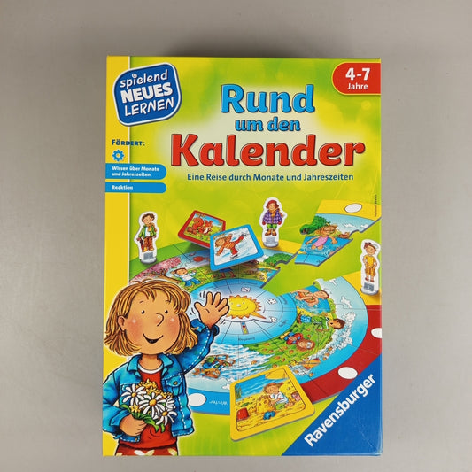 Ravensburger Rund um den Kalender Brettspiel, gebraucht, ab 3 Jahre 