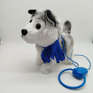Pitter Patter Pets Roboter-Kuschelhund mit Fernbedienung – Husky Design