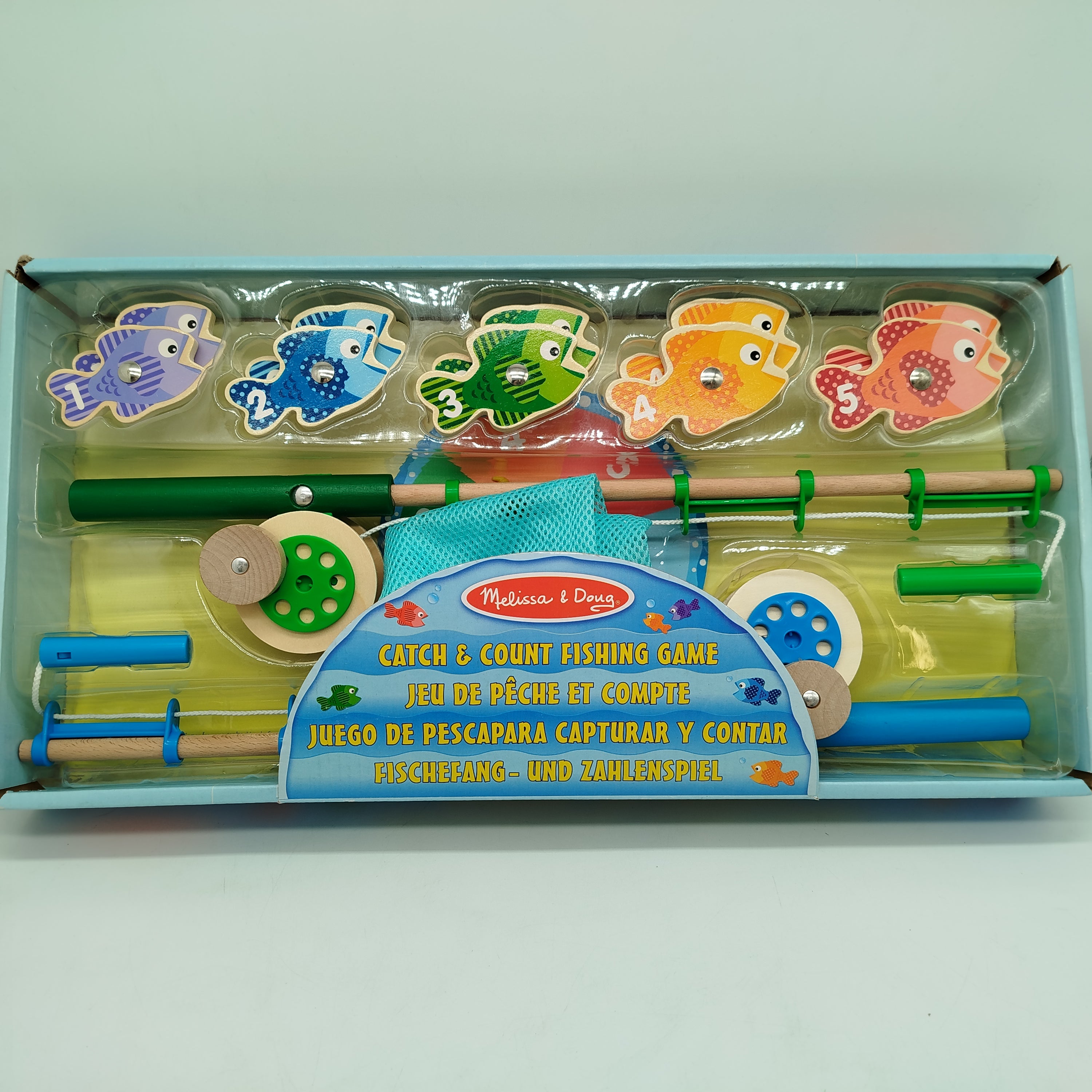 Melissa & Doug Angelspiel aus Holz, wie neu, ab 3 4 5 Jahre | ✅ geprüft 