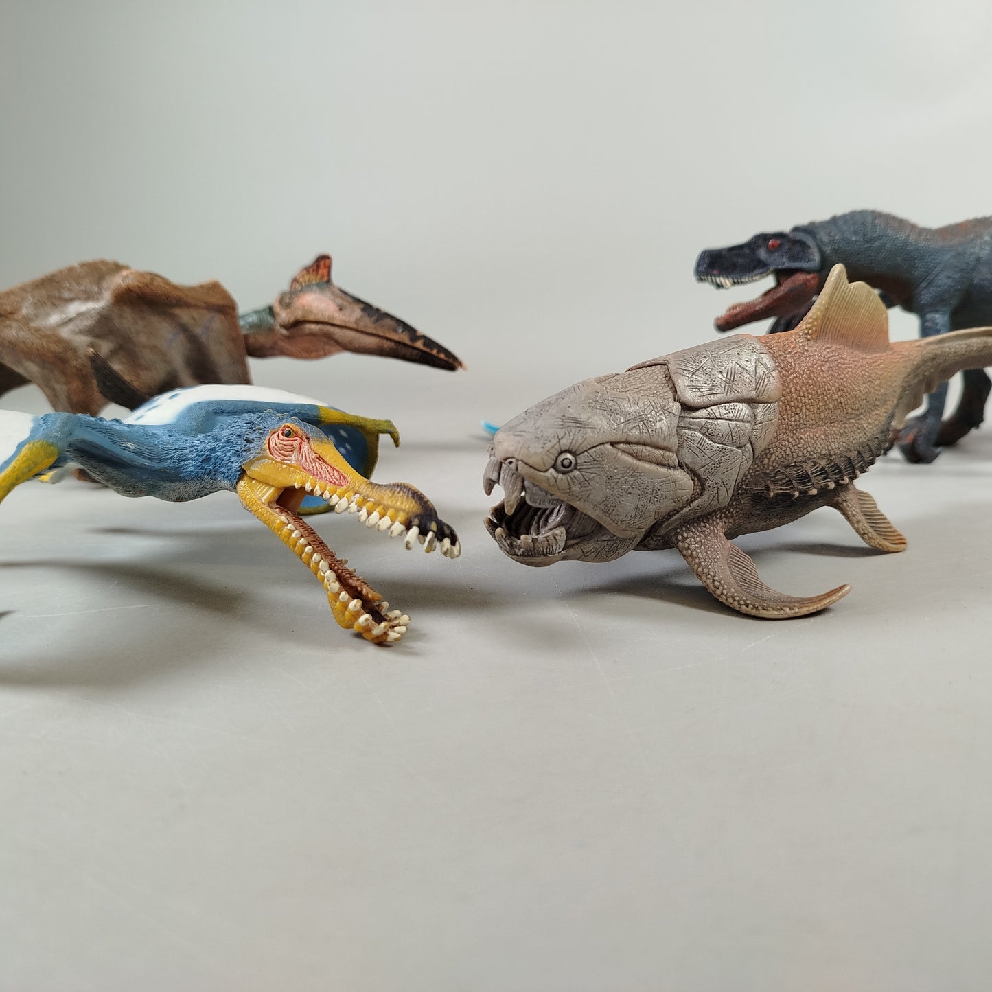 Schleich Urzeittiere Set von 5 Figuren – Dinosaurier & Meerestiere