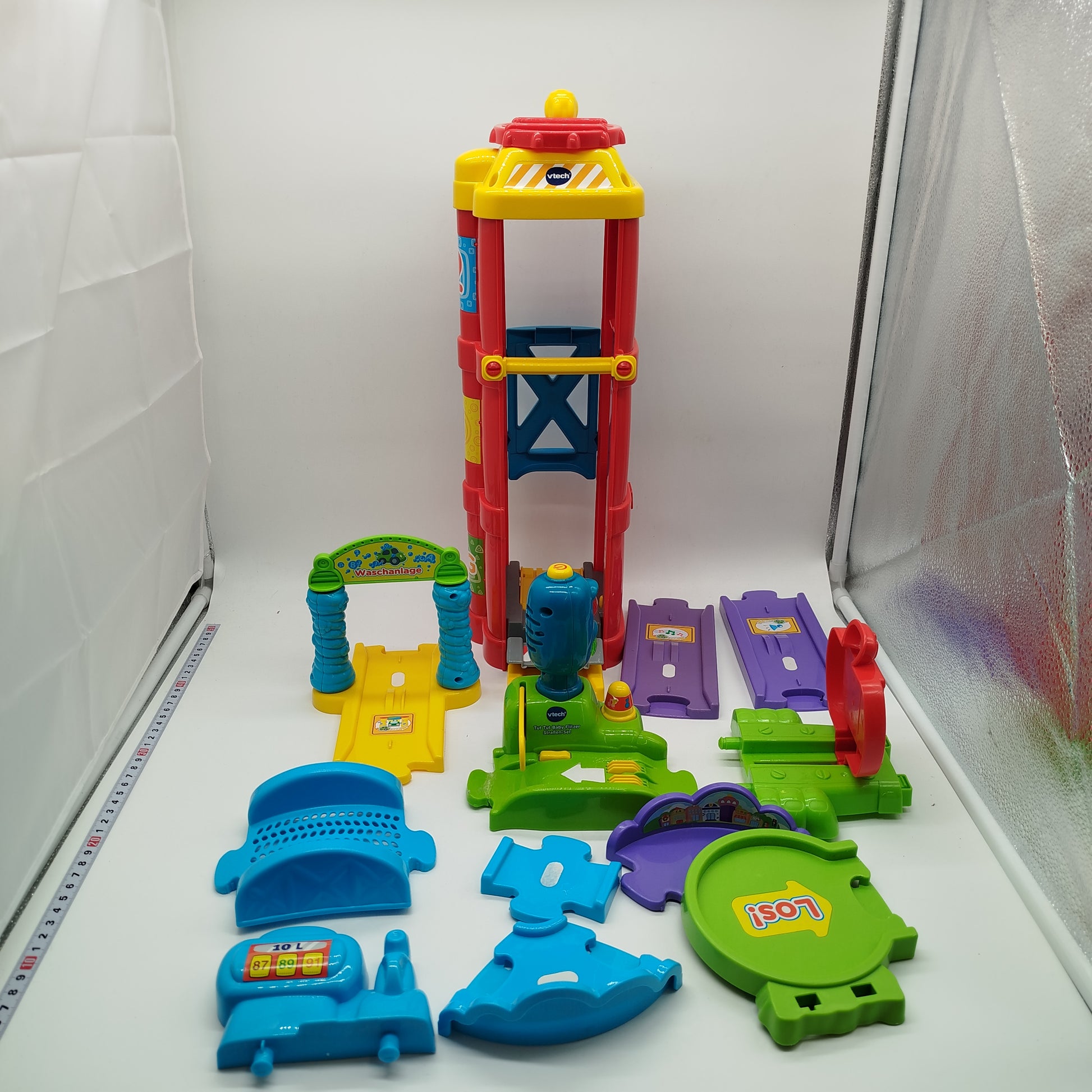 VTech Tut Tut Baby Flitzer Parkgarage – mit Zubehör, ohne OVP