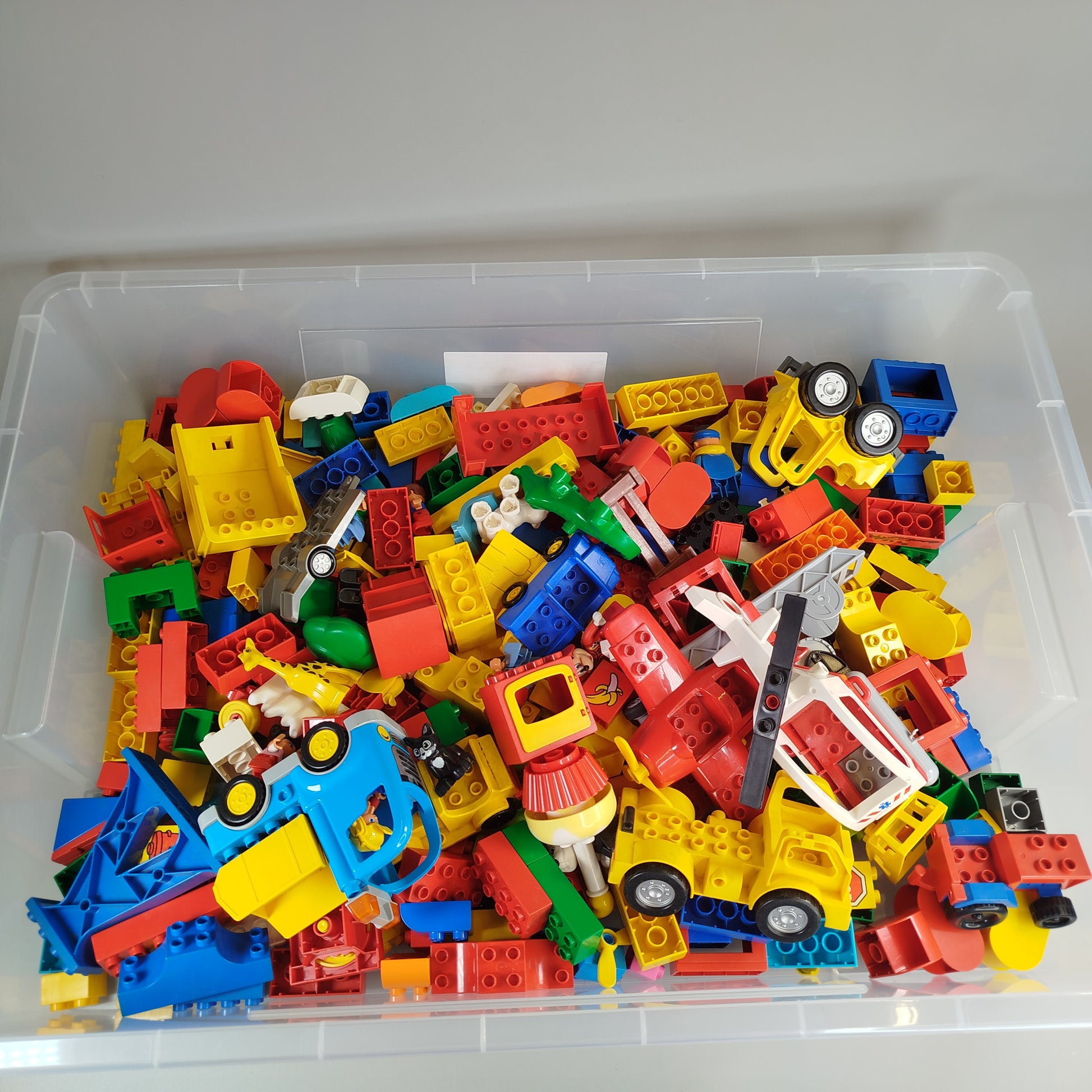 4,3 kg - Konvolut - LEGO Duplo Bauklötze und Figuren
