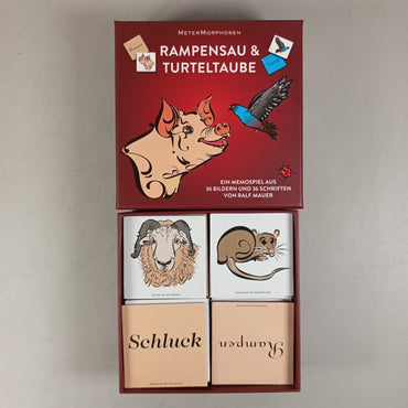 MeterMorphosen Bundle Rampensau & Turteltaube 72 Karten, ab 10 Jahre 